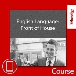 English Language for Front of House