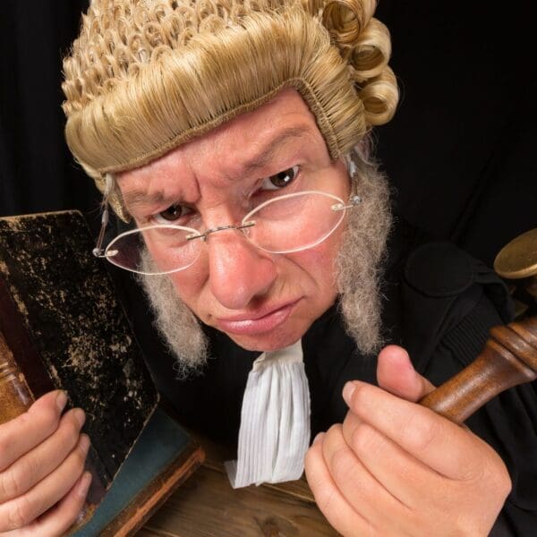 Grumpy judge