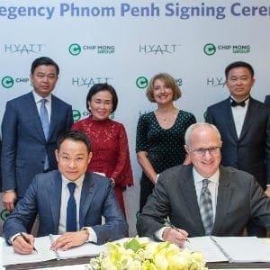 Hyatt Regency Phnon Penh signing