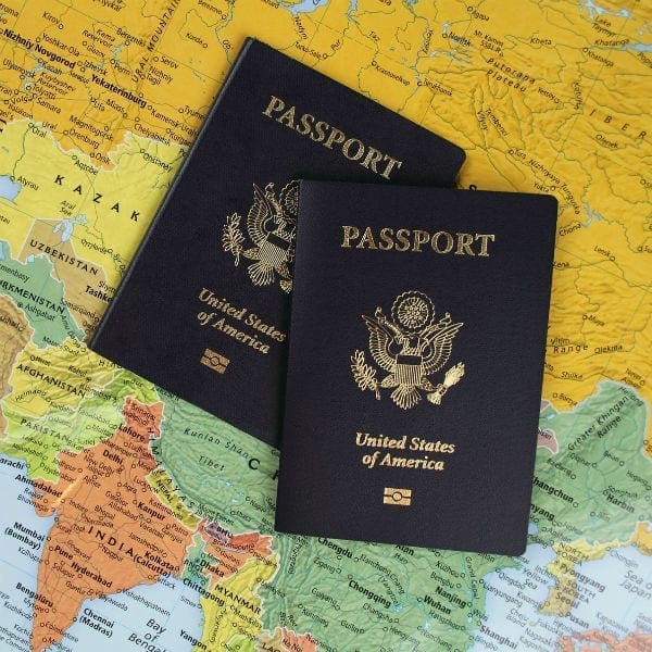 Passports-on-a-Map