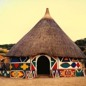 South African hut