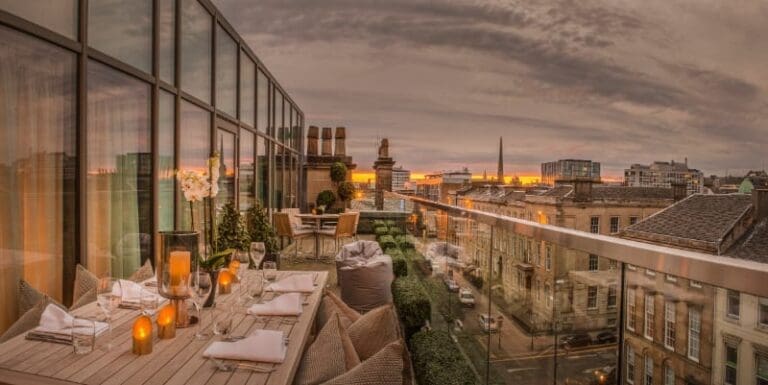 Kimpton Blythswood Square Hotel Balcony