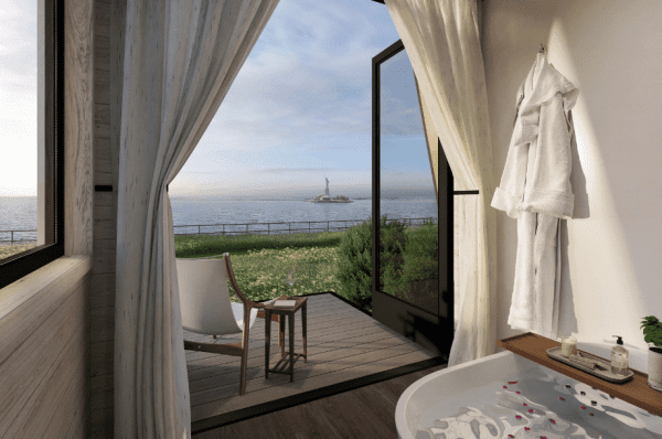 Outlook Shelter - bathroom