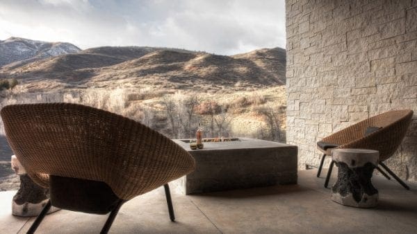 The Lodge at Blue Sky - fireplace