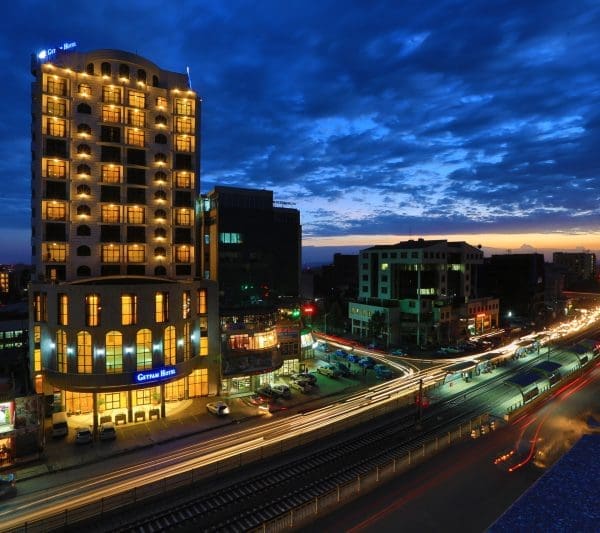 Getfam Hotel in Addis Ababa, Ethiopia - exterior
