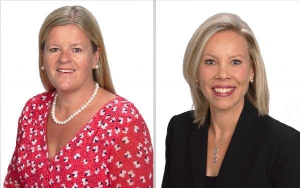 Helena Dechant and Kyla Knudson (L-R)