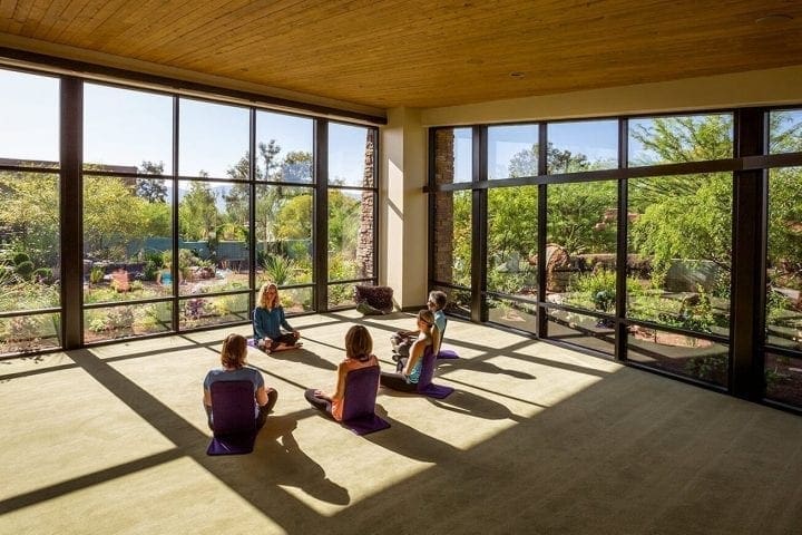 Spiritual sanctuary at Canyon Ranch, Tucson, Arizona