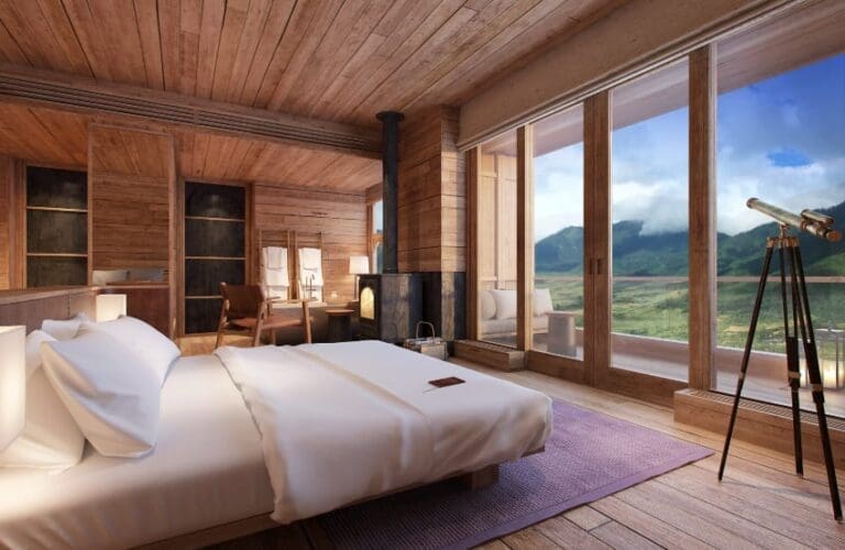 Six Senses Gangtey guestroom