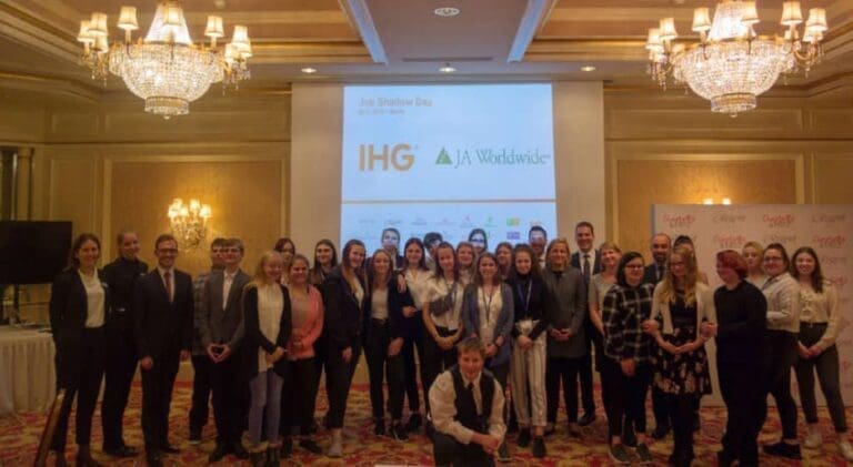 IHG and JA Worldwide host First Look Event for students in Germany