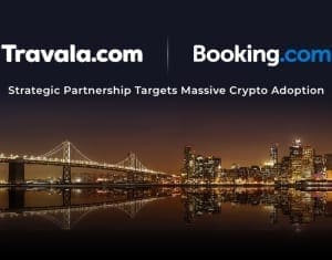 Travala.com and Booking.com partnership
