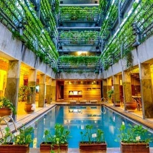 Greenhost Hotel is incorporate green-initiatives