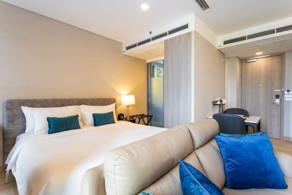 The rooftop of Ramada By Wyndham Bangkok Sukhumvit 87
