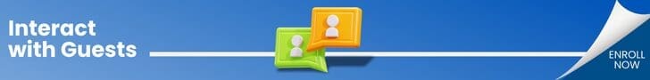 Interact with guests