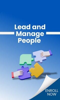 Lead and manage people